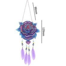 Load image into Gallery viewer, Diamond Painting Dream Light Catcher Wind Chime Crystal Pendant