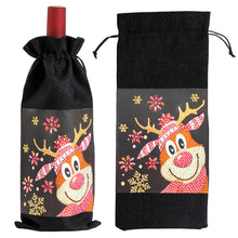 Load image into Gallery viewer, DIY Special Drill Diamond Painting Christmas Wine Bottle Covers
