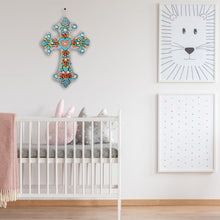 Load image into Gallery viewer, DIY Diamond Painting Cross Pendant Acrylic Hanging Wall Home Decor