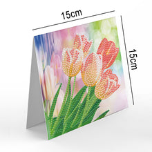Load image into Gallery viewer, 12PCS DIY Diamond Painting Greeting Card Set Festival Pattern Congratulations