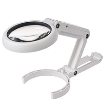 Load image into Gallery viewer, LED Folding Magnifier for Reading Portable Handheld Loupe Magnifying Glass
