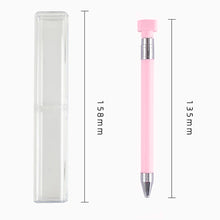 Load image into Gallery viewer, DIY Diamond Painting Rotary Automatic Square/Round Drill Pen Kits (Pink)