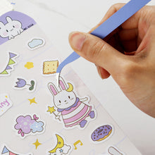 Load image into Gallery viewer, 3pcs Diamond Painting Stainless Steel Tweezers Set DIY Tools (Elbow)