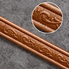 Load image into Gallery viewer, 3D Foam Self-adhesive Waist Corner Line DIY Wall Edge Strip Skirt (Copper)