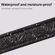 Load image into Gallery viewer, 3D Foam Self-adhesive Waist Corner Line DIY Wall Edge Strip Skirt (Black)