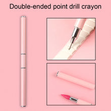 Load image into Gallery viewer, Dual Heads Gem Picking Point Drill Pen Diamond Painting Wax Pencil (Pink)