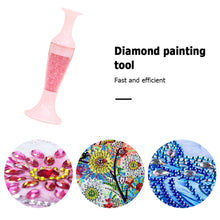 Load image into Gallery viewer, Flower Pot 5D Diamond Painting Point Drill Pen DIY Crafts (w/ Drill Pink)