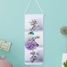 Load image into Gallery viewer, Wall Hanging Storage Bag DIY Flower Diamond Painting Organizer