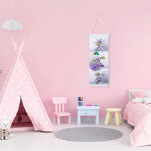 Load image into Gallery viewer, Wall Hanging Storage Bag DIY Flower Diamond Painting Organizer
