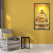 Load image into Gallery viewer, Buddha'S Light 40*70CM(Canvas) Full Round Drill Diamond Painting
