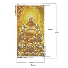 Load image into Gallery viewer, Buddha'S Light 40*70CM(Canvas) Full Round Drill Diamond Painting