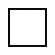 Load image into Gallery viewer, Diamond Painting Magnetic Frame Self-Adhesive (Black Glossy Inner Size 25x25cm)