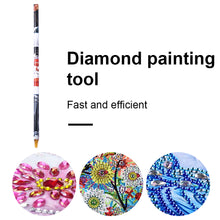 Load image into Gallery viewer, 2pcs Rhinestone Picker Pencil Wax Pencil for DIY Nail Gems Diamond Painting