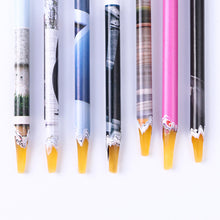 Load image into Gallery viewer, 10pcs Rhinestone Picker Pencil Wax Pencil for DIY Nail Gems Diamond Painting