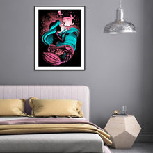 Load image into Gallery viewer, Disney Character Silhouettes 30*40CM(Canvas) Full Round Drill Diamond Painting