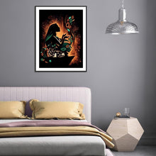 Load image into Gallery viewer, Disney Character Silhouettes 30*40CM(Canvas) Full Round Drill Diamond Painting