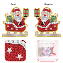 Load image into Gallery viewer, Christmas 5pcs Xmas Theme 2D Flat DIY Hanging Diamond Art Kits Home Wall Decoration Crafts