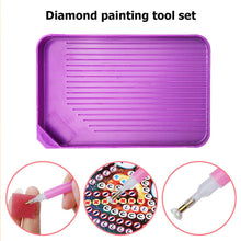 Load image into Gallery viewer, Diamond Painting Tray Organizer Diamond Art Tray for DIY Crafts (One Plate)