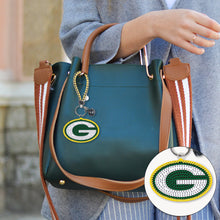 Load image into Gallery viewer, DIY Gem Keychains Double Sided Rugby Badge Craft Hanging Ornament