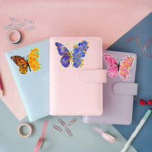 Load image into Gallery viewer, 4pcs DIY Diamond Mosaic Stickers for Kids Adult Gift (Flower Butterfly)