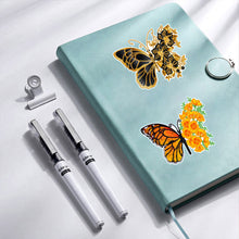 Load image into Gallery viewer, 4pcs DIY Diamond Mosaic Stickers for Kids Adult Gift (Flower Butterfly)