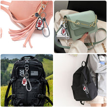 Load image into Gallery viewer, DIY Diamond Art Keychains Craft Rugby Team Badge Hanging Ornament