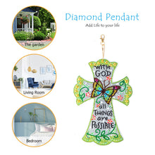 Load image into Gallery viewer, DIY Crystal Diamond Pendant Paint by Number Single-sided for Gift