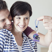 Load image into Gallery viewer, DIY Diamond Art Keychains Craft Rugby Team Badge Hanging Ornament