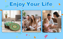 Load image into Gallery viewer, 6Pcs DIY Wood Cup Coasters with Holder for Tabletop Protection (Mandala)