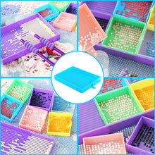Load image into Gallery viewer, Diamond Embroidery Large Tray Handwork Bead Storage DIY Big Tools (Blue)