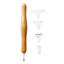 Load image into Gallery viewer, DIY 5D Diamond Painting Pen with 4 Replacement Heads Point Drill Pen Set