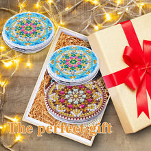 Load image into Gallery viewer, Double Side DIY Datura Diamond Painting Mirror for Adult and Kids