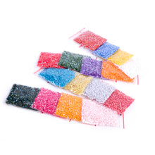 Load image into Gallery viewer, 1225Pcs 5D Diamond Art Beads 60 Colors Flat Bottom Diamond Beads (Round Set 2)