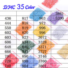 Load image into Gallery viewer, 1225Pcs 5D Diamond Art Beads 60 Colors Flat Bottom Diamond Beads (Round Set 2)