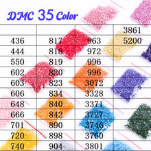 Load image into Gallery viewer, 1225Pcs 5D Diamond Art Beads 60 Colors Flat Bottom Diamond Beads (Square Set 2)