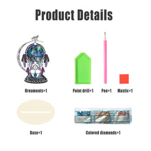 Load image into Gallery viewer, DIY Table Ornament Art Crafts Wooden Desk Diamonds Wolf Kids Gift