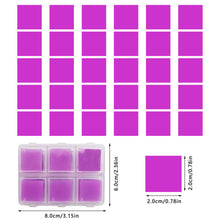 Load image into Gallery viewer, DIY Diamond Painting Wax 2x2cm 30pcs  Clay Wax Tool Set(Purple)