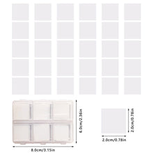 Load image into Gallery viewer, DIY Diamond Painting Wax 2x2cm 30pcs  Clay Wax Tool Set(White)