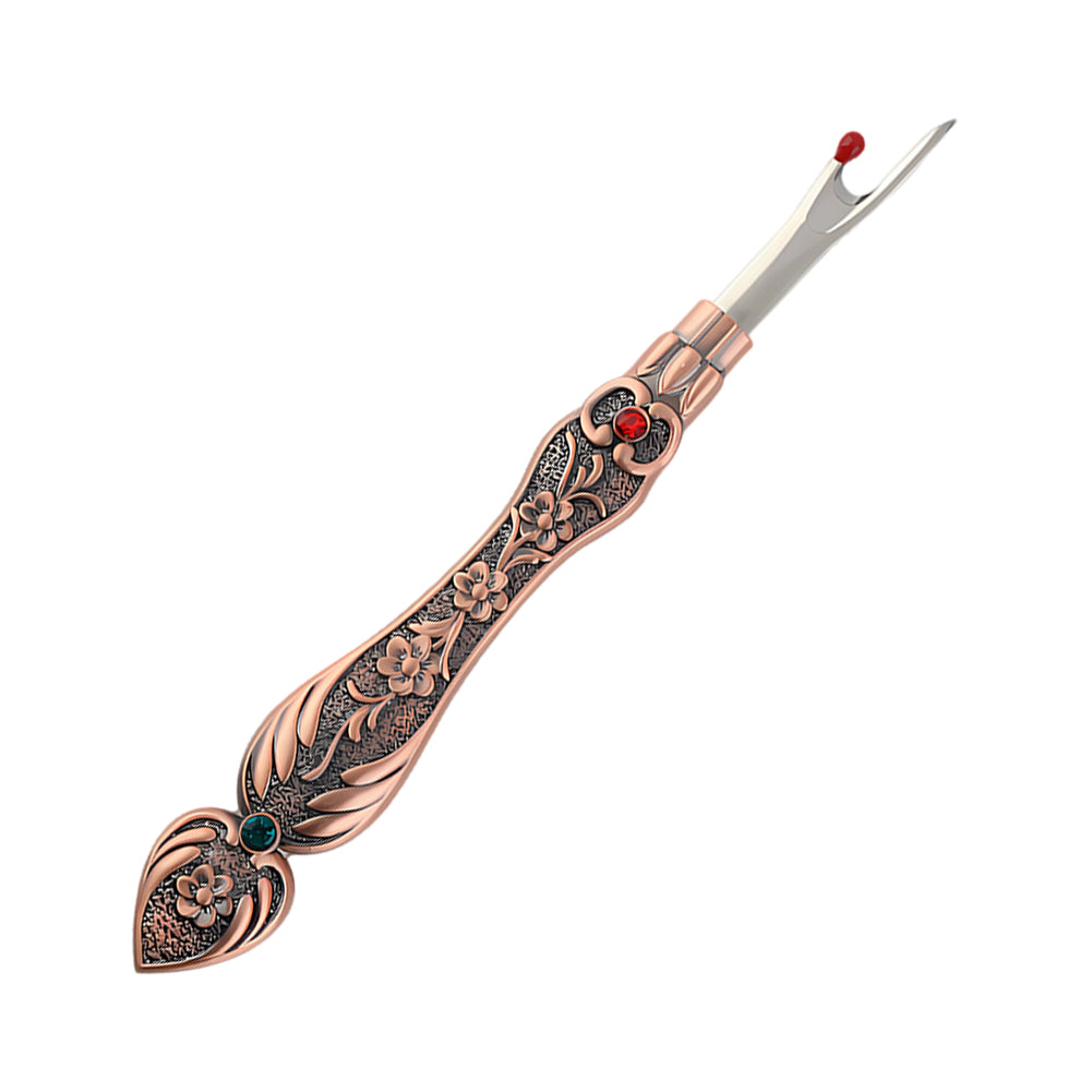 Vintage Stitch Eraser Pale Red Boxed | Sharp Seam Ripper for Clothes Crafting Embroidery Sewing Projects