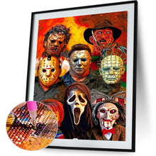Load image into Gallery viewer, Collection Of Horror Characters 40*50CM(Canvas) Full Round Drill Diamond Painting