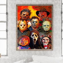 Load image into Gallery viewer, Collection Of Horror Characters 40*50CM(Canvas) Full Round Drill Diamond Painting