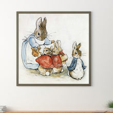 Load image into Gallery viewer, Rabbit 30*30CM(Canvas) Full Round Drill Diamond Painting