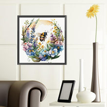 Load image into Gallery viewer, Bee 40*40CM(Canvas) Full Round Drill Diamond Painting
