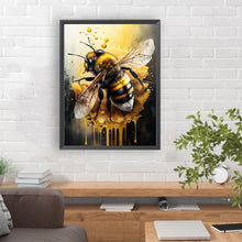 Load image into Gallery viewer, Bee 30*40CM Full Round Drill Diamond Painting
