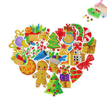 Load image into Gallery viewer, 2PCS Gem Art DIY Craft Kit Diamond Painting Sticker (Christmas Decoration)
