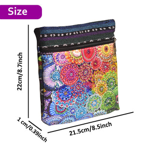 Special Shaped Diamond Painting Tote Bag for Adults Home Organizer(Kaleidoscope)