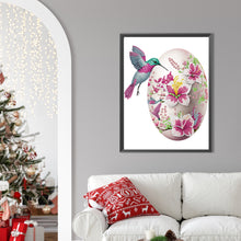 Load image into Gallery viewer, Easter Egg Hummingbird 30X40CM(Canvas) Partial Special Shaped Drill Diamond Painting
