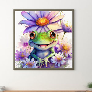 Frog 30*30CM(Canvas) Full Round Drill Diamond Painting
