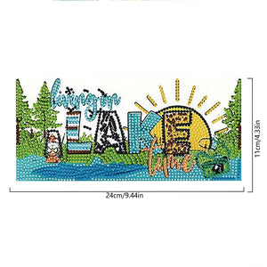 4 Pcs Rhinestone Stickers Cartoon Diamond Painting Sticker for Cup(Dreamcatcher)