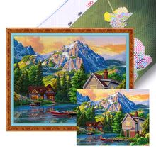 Load image into Gallery viewer, Landscape Villa - 60*50CM 16CT Stamped Cross Stitch
